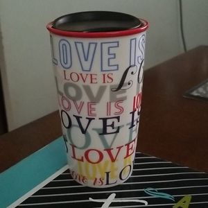 Love is love drink cup